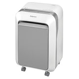 Fellowes LX Series Powershred LX21 paper shredder Micro-cut shredding Grey, White
