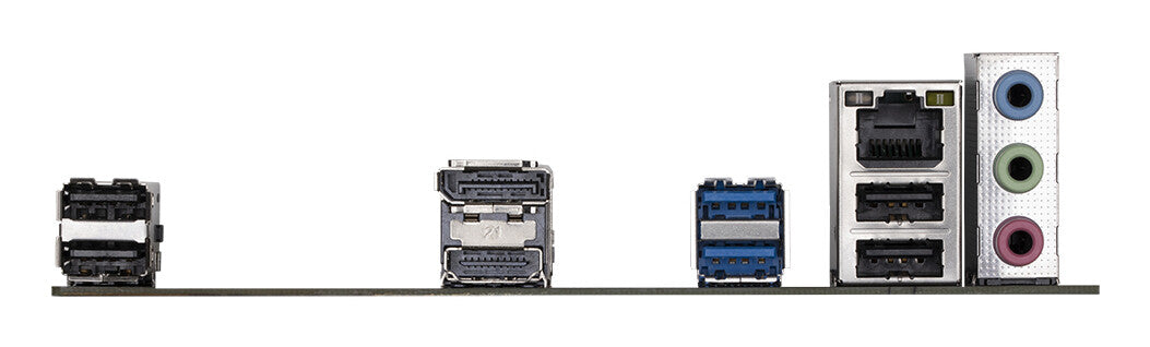 GIGABYTE H610M K V2 Motherboard - Intel Core 14th CPUs, up to 5600MHz DDR5, 1xPCIe 3.0 M.2, 1GbE LAN, USB 3.2 Gen 1