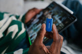 Verbatim Plectra USB-C Flash Drive Blue 256GB