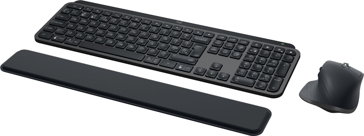 Logitech MX Keys S Combo keyboard Mouse included Office RF Wireless + Bluetooth QWERTY UK English Graphite
