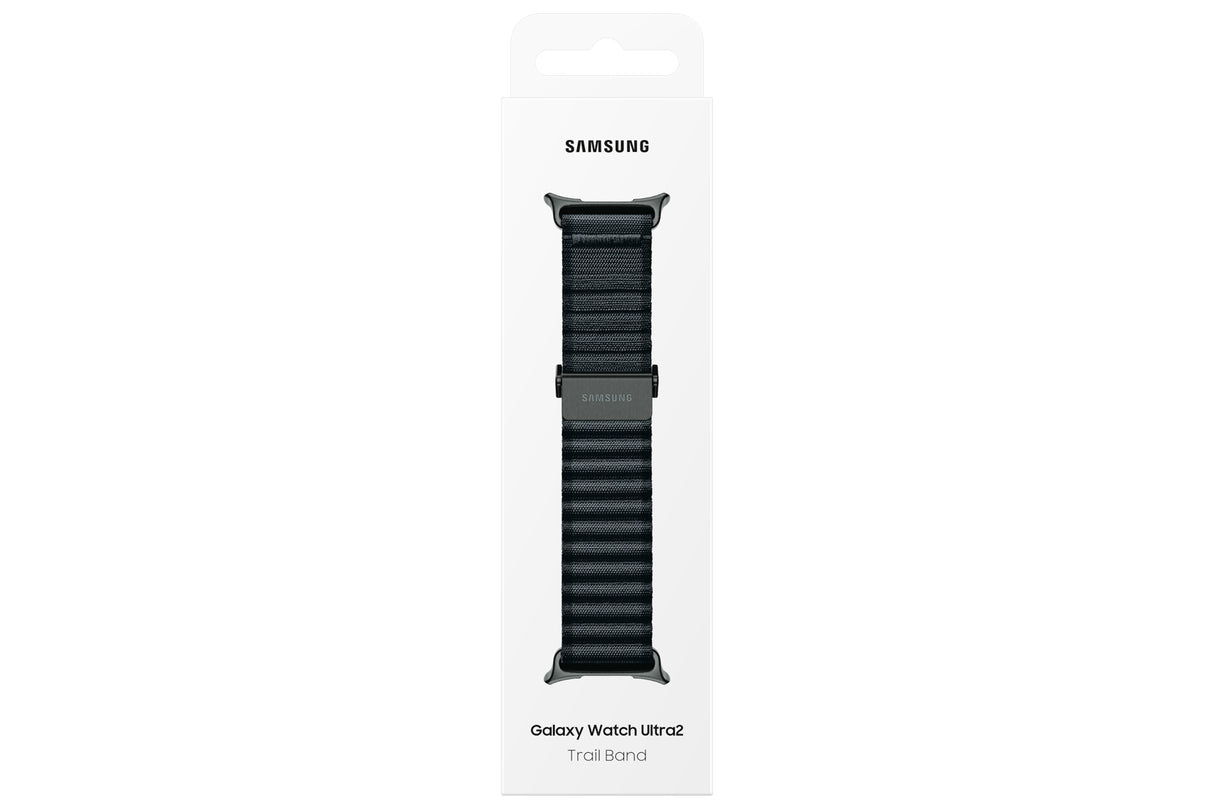 Samsung Trail Band (S/M/L) for Galaxy Watch Ultra2 Black Fabric