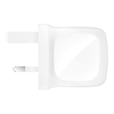 Belkin WCA011MYWH mobile device charger Laptop, Portable gaming console, Smartphone, Tablet White AC Fast charging Indoor