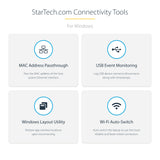 StarTech.com USB C Docking Station for Macbook Pro/Air-M1/M2/M3/M4, Thunderbolt Compatible, HDMI/DisplayPort, Dual 4K 60Hz/Single 8K, USB Type-C Laptop Dock, 96W Power Delivery, USB 10Gbps