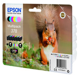 Epson Squirrel Multipack 6-colours 378 Claria Photo HD Ink