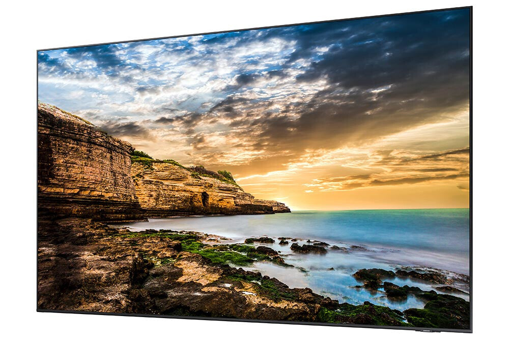 Samsung QE85T Digital signage flat panel 2.16 m (85") LCD 300 cd/m² 4K Ultra HD Black Built-in processor Tizen 4.0 16/7