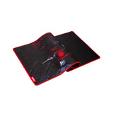 Marvo Scorpion G51 Noob XL Extra Large Size Non-Slip Microfibre Gaming Surface Mat (Black) Gaming mouse pad Black, Red