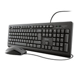 Trust Primo keyboard Mouse included Universal USB QWERTY English Black