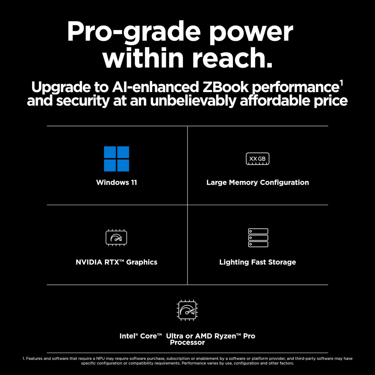 HP ZBook Power G11 Intel Core Ultra 9 185H Mobile workstation 40.6 cm (16") WUXGA 32 GB DDR5-SDRAM 1 TB SSD NVIDIA RTX 3000 Ada Wi-Fi 6E (802.11ax) Windows 11 Pro AI PC, AI Workstation Silver