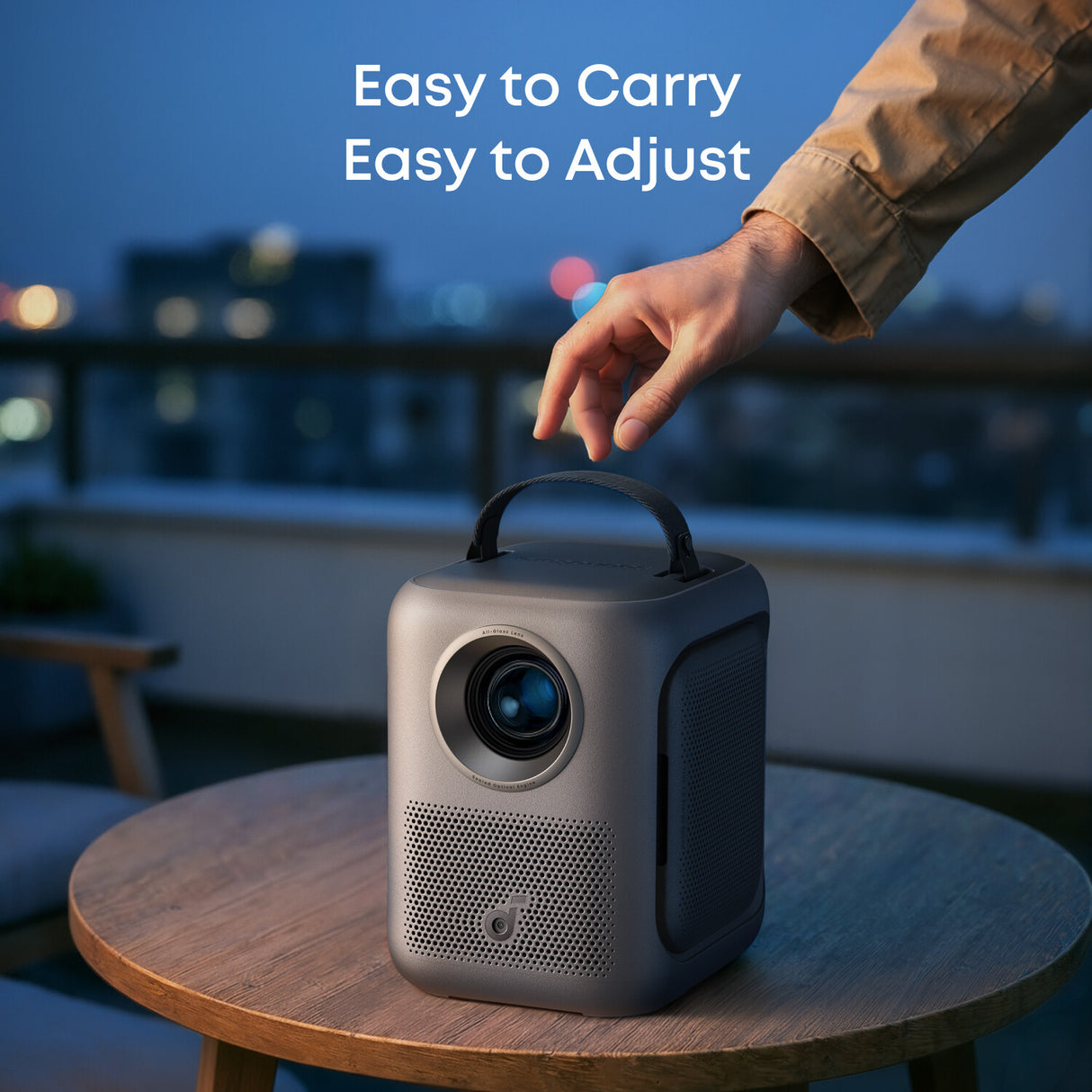 Anker soundcore Nebula P1i Full HD Smart Projector with Flippable Speakers
