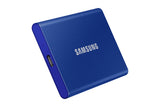 Samsung Portable SSD T7 2 TB USB Type-C 3.2 Gen 2 (3.1 Gen 2) Blue