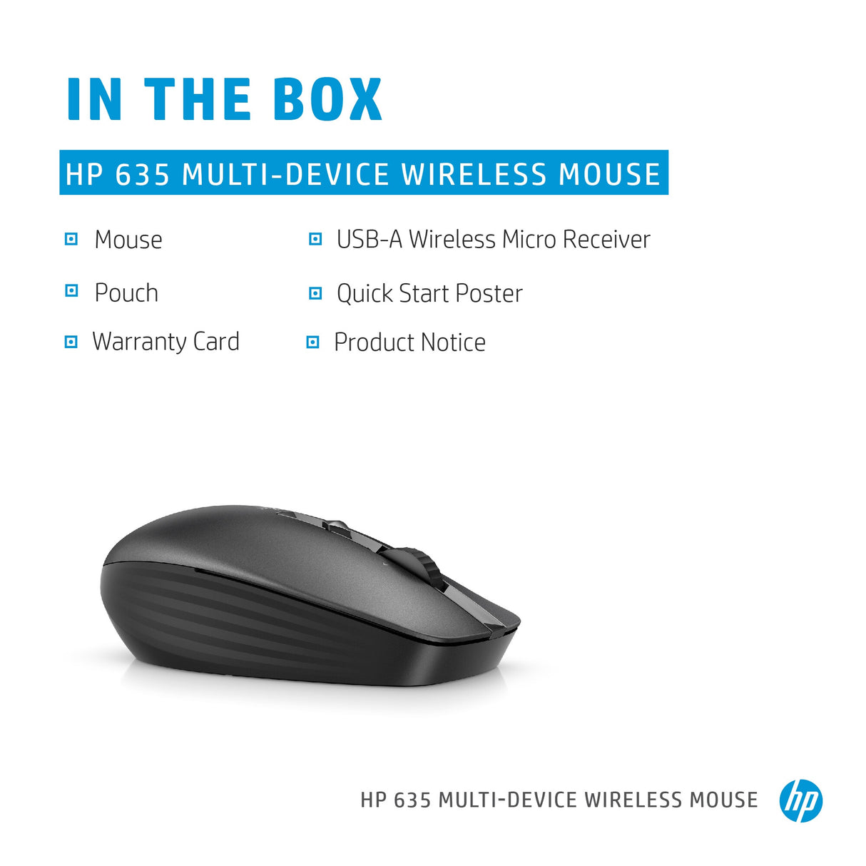 HP 635 Multi-Device Wireless Mouse