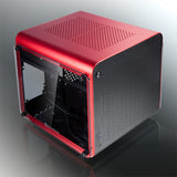 RAIJINTEK METIS EVO TGS Mini Tower Red