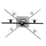 StarTech.com Crossbar Dual Monitor Desk Stand For Double 27-inch Screens, VESA Mount 75x75/100x100, Toolless Height Adjustment, Up To 13.2lb (6kg) Per Display