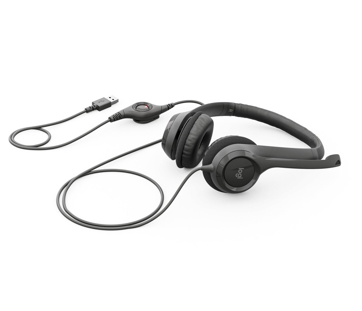 Auriculares USB Logitech H390 con micrófono con cancelación de ruido