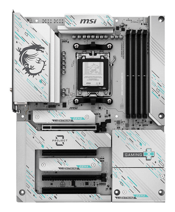 MSI B850 GAMING PLUS WIFI PZ motherboard AMD B850 Socket AM5 ATX