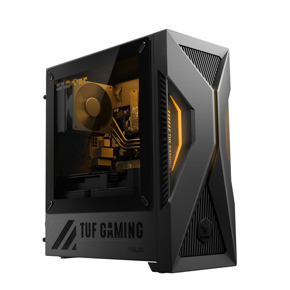 ASUS TUF Gaming T500 T500MV-13420H317W Intel® Core™ i5 i5-13420H 16 GB DDR5-SDRAM 1 TB SSD NVIDIA GeForce RTX 5060 Windows 11 Home Mini Tower PC Black, Grey