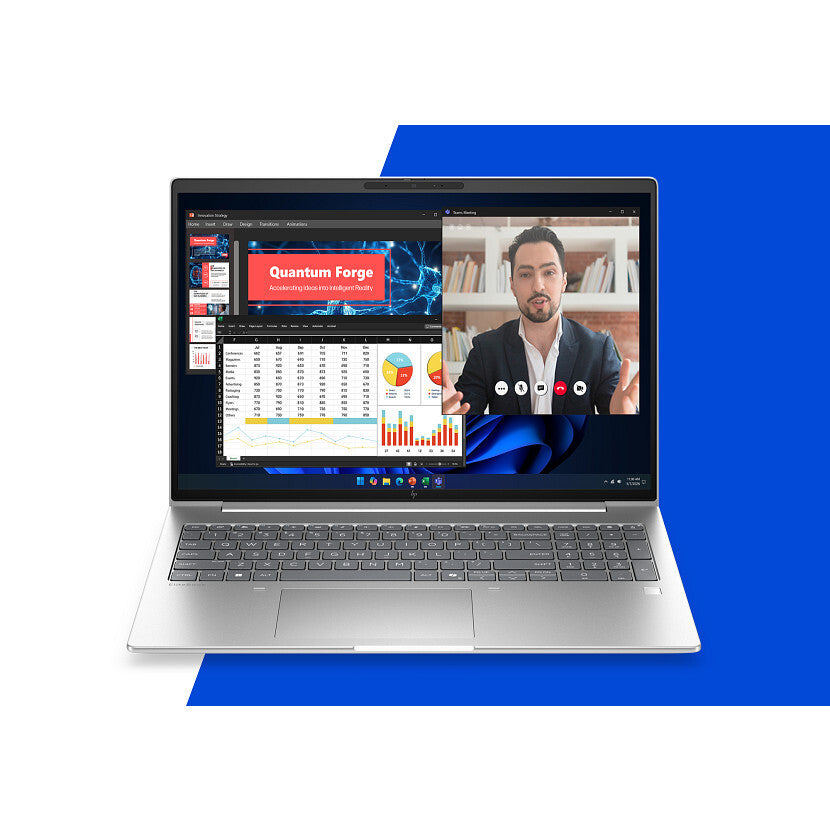 HP EliteBook 6 G2i 16 AI PC Intel Core 7 360 Laptop 40.6 cm (16") WUXGA 16 GB DDR5-SDRAM 512 GB SSD Wi-Fi 7 (802.11be) Windows 11 Pro Silver