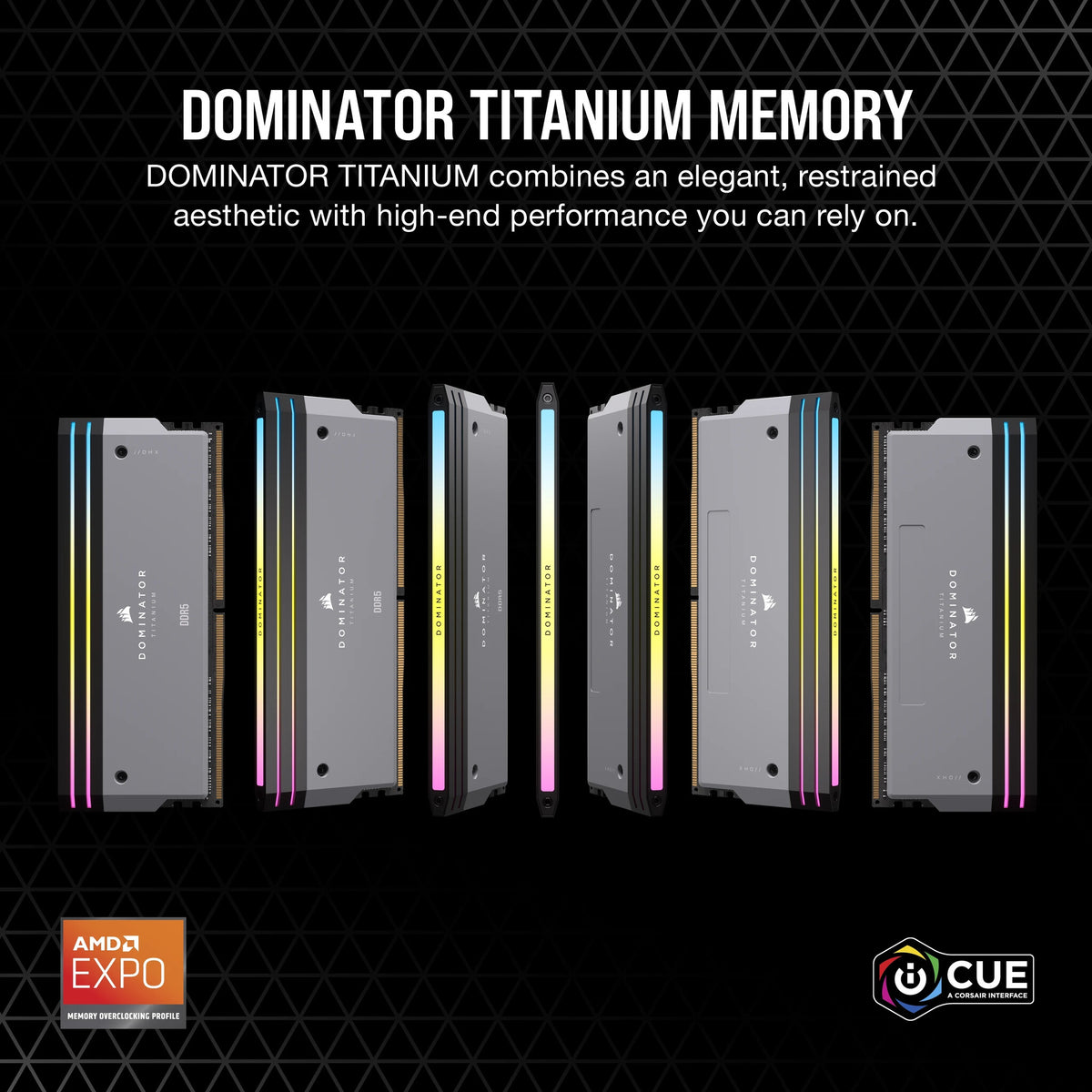Corsair Dominator Titanium memory module 32 GB 2 x 16 GB DDR5 288-pin DIMM
