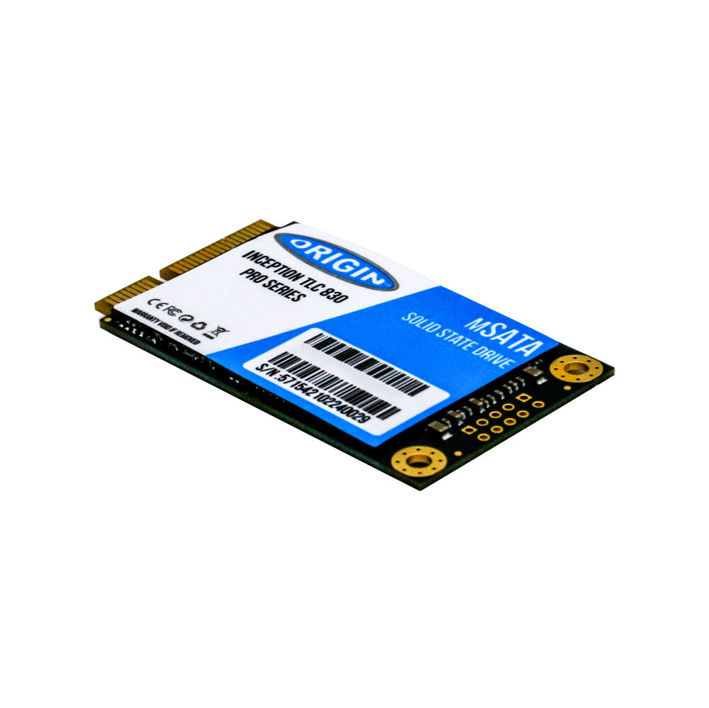 Origin Storage SKC600MS/1024G-OS internal solid state drive 1 TB mSATA Serial ATA III 3D TLC