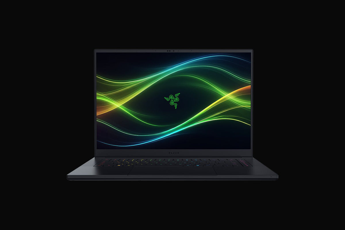 Razer Blade 16 Intel Core Ultra 9 386H Laptop 40.6 cm (16") WQXGA 32 GB LPDDR5x-SDRAM 2 TB SSD NVIDIA GeForce RTX 5090 Wi-Fi 7 (802.11be) Windows 11 Home Black QWERTY UK English