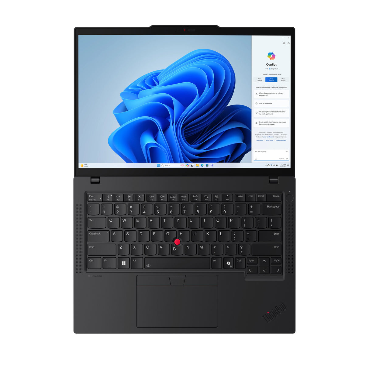 Lenovo ThinkPad T14 Intel Core Ultra 7 155U Laptop 35.6 cm (14") WUXGA 16 GB DDR5-SDRAM 512 GB SSD Wi-Fi 6E (802.11ax) Windows 11 Pro Black