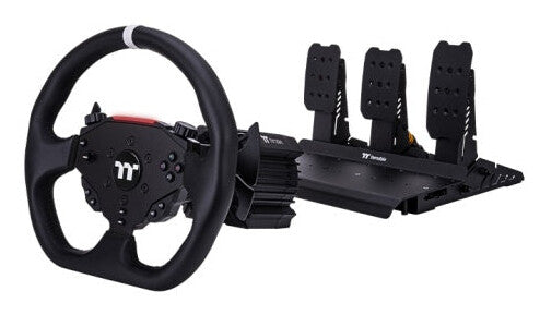 Thermaltake G6 Direct Drive Racing Black USB Steering wheel + Pedals PC
