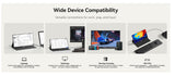 HKC V16 portable TV/monitor Portable monitor Black 39.6 cm (15.6") 1920 x 1080 pixels