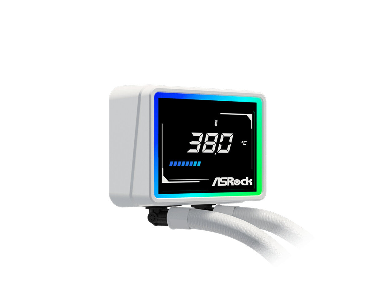 Asrock Challenger White 360 Digital Processor All-in-one liquid cooler 12 cm