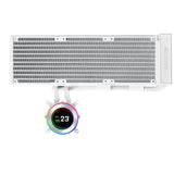 Lian Li GA II Hydroshift II LCD-C 360N Processor All-in-one liquid cooler White