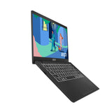 MSI Modern 14 C7M-407UK laptop AMD Ryzen™ 5 7430U 35.6 cm (14") Full HD 8 GB DDR4-SDRAM 512 GB SSD Wi-Fi 6E (802.11ax) Windows 11 Home UK English Black