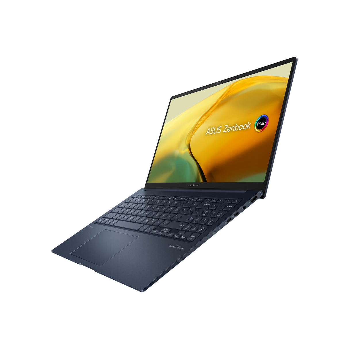 ASUS Zenbook 15 OLED UM3504DA-NX015W AMD Ryzen™ 7 7735U Laptop 39.6 cm (15.6") 2.8K 16 GB LPDDR5-SDRAM 512 GB SSD Wi-Fi 6E (802.11ax) Windows 11 Home Blue