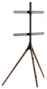 Manhattan Tripod Floor Mount for TV & Monitors, Stand Assembly, For screens: 37" to 65", VESA compatability: all between 200x200 to 600x400mm - check the dimensions of the four mounting holes on back of screen to ensure it fits, Max 32kg, Black, LFD, Brac