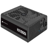 Bloc d'alimentation Corsair 1000 W HX1000i V2, ventilateur dynamique fluide, entièrement modulaire, bruit ultra faible, 80+ Platinum, ATX 3.0, PCIe 5.0