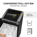 Fellowes Powershred C-325Ci - Shredder - cross-cut - 4 x 38 mm - P-4