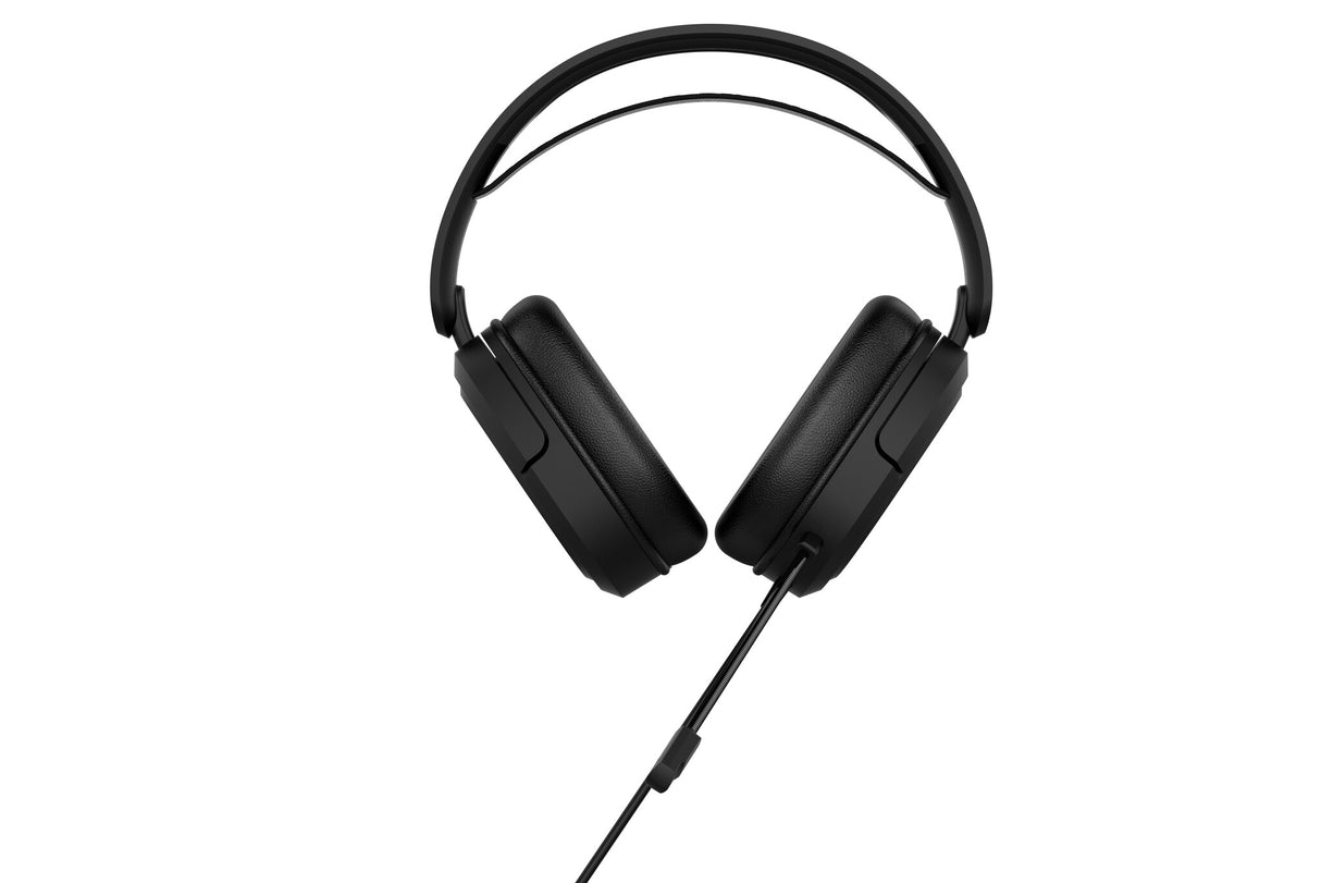 Asus TUF Gaming H1 7.1 Casque de jeu léger, prise jack 3,5 mm, son surround, basses profondes, noir