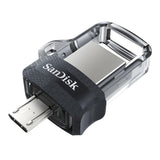 SanDisk 173384 USB flash drive 32 GB USB Type-A / Micro-USB Black, Transparent