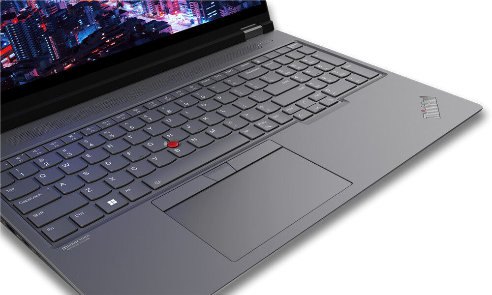 Lenovo ThinkPad P16 Gen 2 Intel® Core™ i7 i7-13850HX Mobile workstation 40.6 cm (16") WQXGA 16 GB DDR5-SDRAM 512 GB SSD Wi-Fi 6E (802.11ax) Windows 11 Pro UK English Black