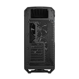 Fractal Design Torrent (Light TG) gabinete para juegos con ventanas de vidrio tintado claro, E-ATX, 5 ventiladores, concentrador de ventilador, tira RGB en cubierta de fuente de alimentación, rejilla frontal, USB-C