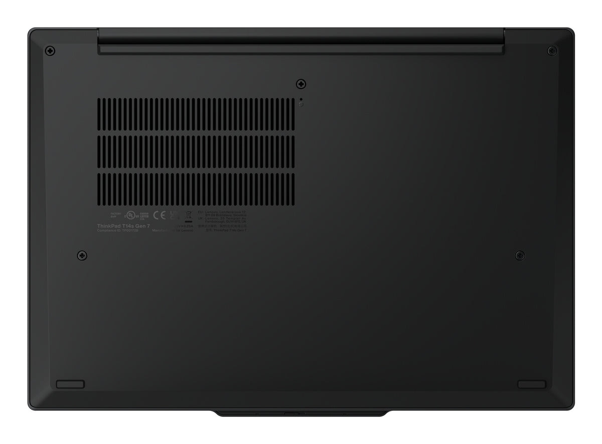 Lenovo ThinkPad T14s Gen 7 (Snapdragon) Copilot+ PC X2E-80-100 Laptop 35.6 cm (14") WUXGA 32 GB LPDDR5x-SDRAM 512 GB SSD Wi-Fi 7 (802.11be) Windows 11 Pro Black UK English