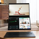 ASUS Zenbook Duo UX8406CA-QL135W Intel Core Ultra 7 255H Hybrid (2-in-1) 35.6 cm (14") Touchscreen WUXGA 16 GB LPDDR5x-SDRAM 1 TB SSD Wi-Fi 7 (802.11be) Windows 11 Home Grey