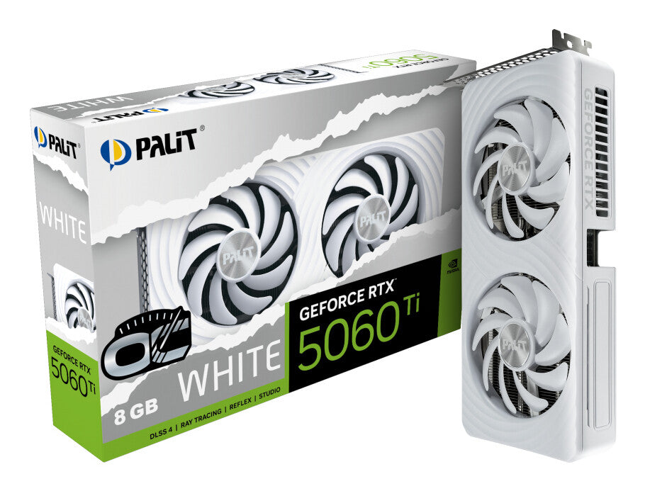 Palit GeForce RTX 5060 Ti White OC NVIDIA 8 GB GDDR7