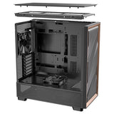 Antec 0-761345-10133-2 computer case Midi Tower Black, Wood