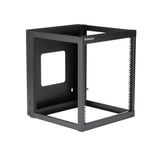 StarTech.com 12U Hinged Open Frame Wall-Mount Server Rack - 22 in. Deep