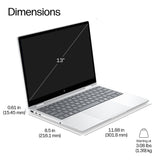 HP EliteBook 8 Flip G2i 13 inch Notebook Next Gen AI PC Copilot+ PC Intel Core Ultra 7 Laptop 33.8 cm (13.3") Touchscreen WUXGA 16 GB LPDDR5x-SDRAM 512 GB SSD Wi-Fi 7 (802.11be) Windows 11 Pro Silver