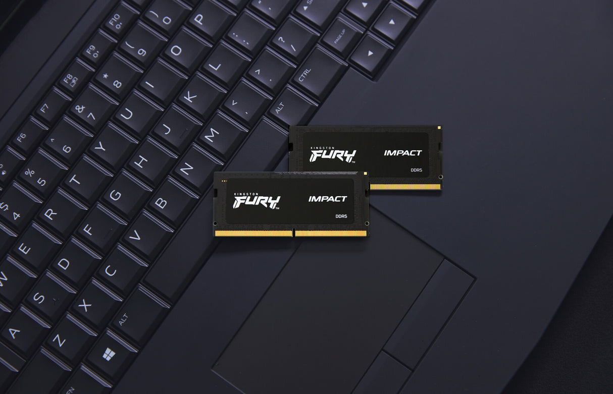 Kingston Technology FURY 16GB 4800MT/s DDR5 CL38 SODIMM (Kit of 2) Impact