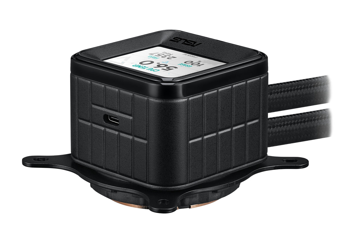 ASUS Prime LC 360 ARGB LCD Processor All-in-one liquid cooler 12 cm Black