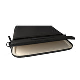 MAXCases Neoprene Sleeve Vertical 11" w/pocket - (Shoulder Strap Optional) (Black)