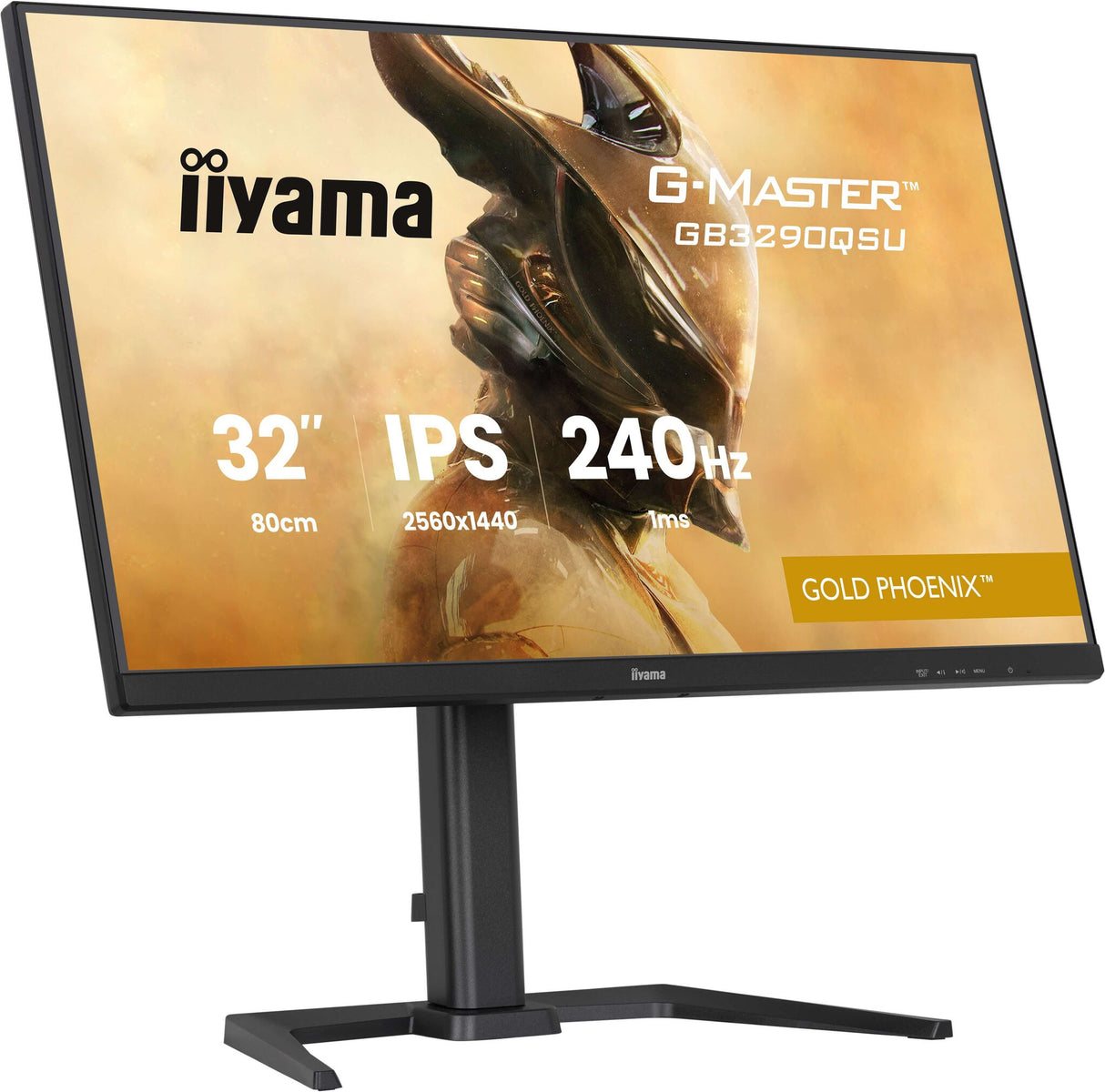 iiyama G-MASTER GB3290QSU-B1 computer monitor 80 cm (31.5") 2560 x 1440 pixels Quad HD LED Black