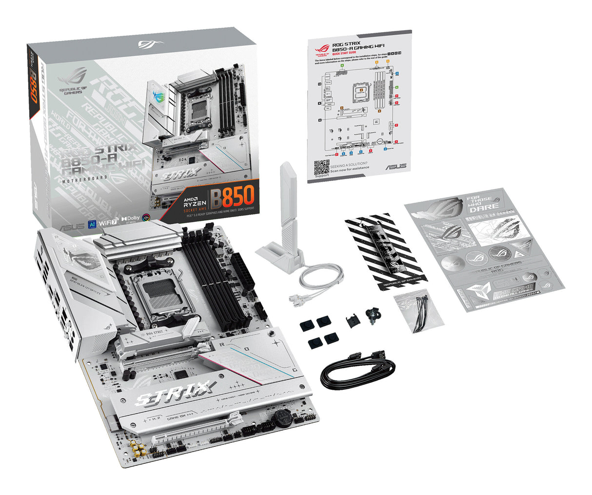 ASUS ROG STRIX B850-A GAMING WIFI AMD B850 Socket AM5 ATX