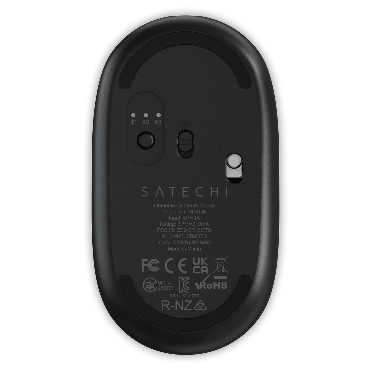 Satechi OntheGo mouse Travel Ambidextrous Bluetooth 2400 DPI